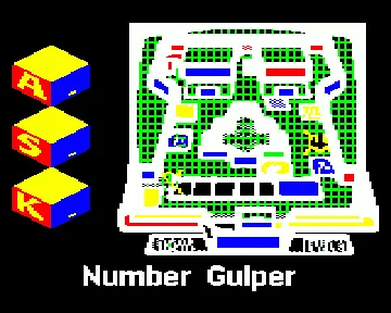 Number Gulper (1983)(ASK) screen shot title